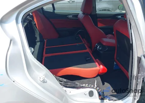 2019 Alfa Romeo Giulia Ti Sport Awd из США, поврежденный, VIN ZARFANBN6K7609476